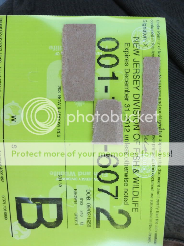 Hunting license question New Jersey Hunters