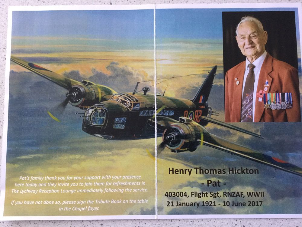 NZ Aviation Obituaries and Death Notices Wings Over New Zealand