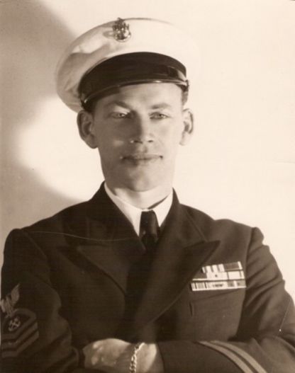 An undated photo of John D. “Andy” Anderson, who survived Pearl Harbor. He tried to search for his brother during the attack, but John Anderson was ordered off the battleship by an officer. — Photograph: Anderson family.